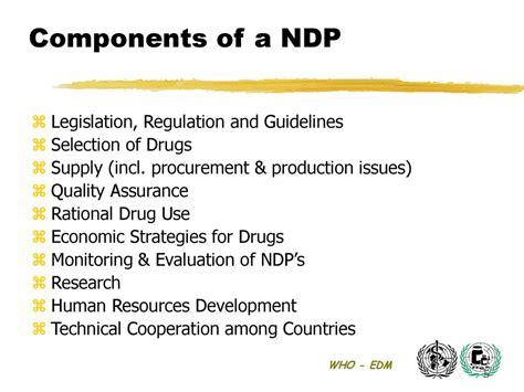 ndp meaning doh|National Drug Policy Program .